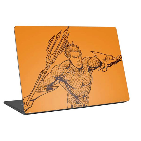 DC Comics Aquaman Comic Pop Universal Laptop 16in (13 x 9.4in) Skin